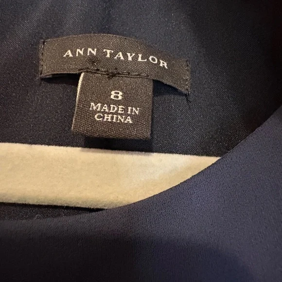 Ann Taylor Black Sleeveless Midi Dress - Picture 3 of 7